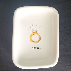 Rae Dunn Shine Ring Tray